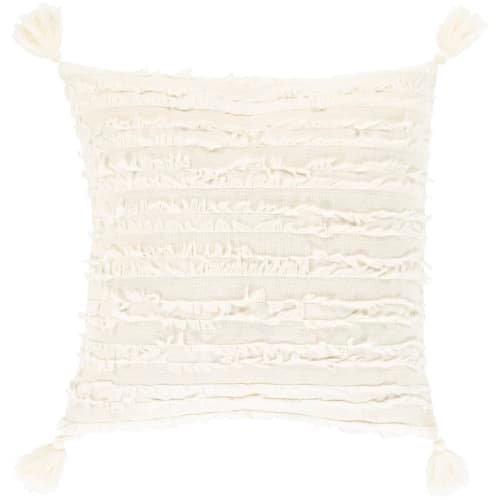 Cothren Square Cotton Throw Pillow Cover No Insert-18"x18" image