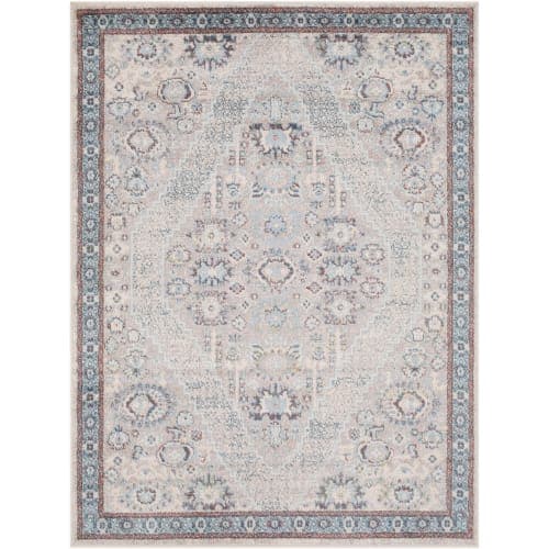 Ankara Light Blue Rug image