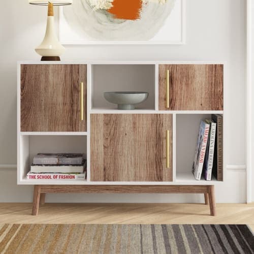 Carlson 3 Door Apothecary Accent Cabinet image