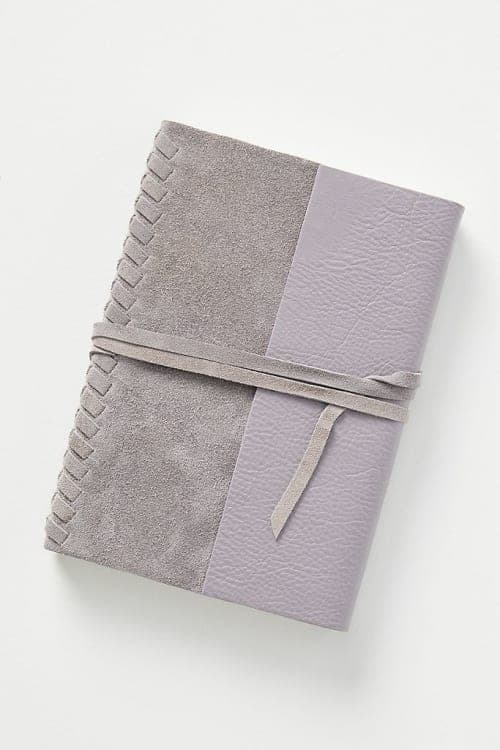 Braided Suede Journal image