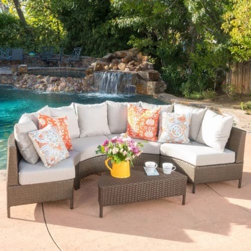Dowd 4 Person Seating Group with Cushions image