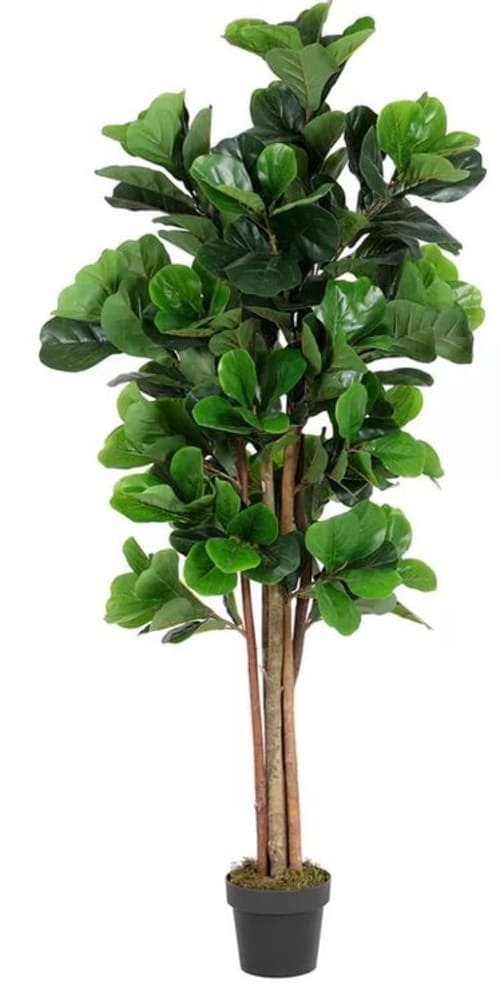Artificial Fiddle Leaf Fig Tree in Pot image