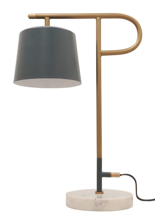 Tower Marble Base Table Lamp image