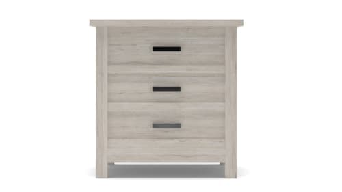 Romney 3 Drawer Nightstand image