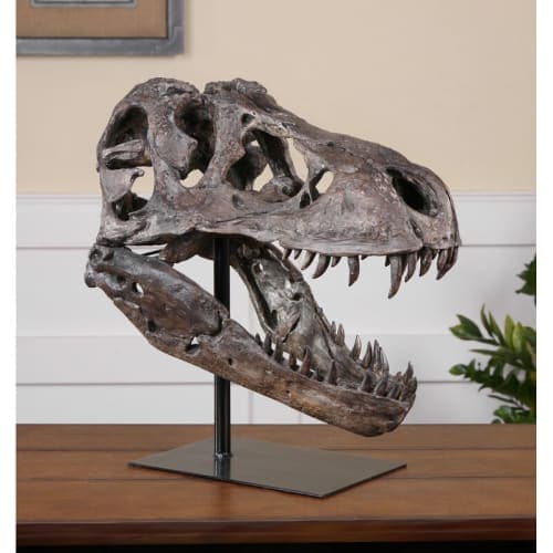 Teja Brown Tyrannosaurus Sculpture image