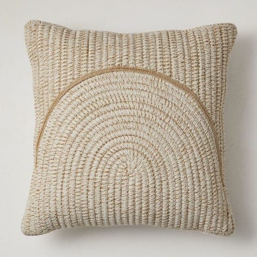 Woven Arches Pillow No Insert-20"X20" image