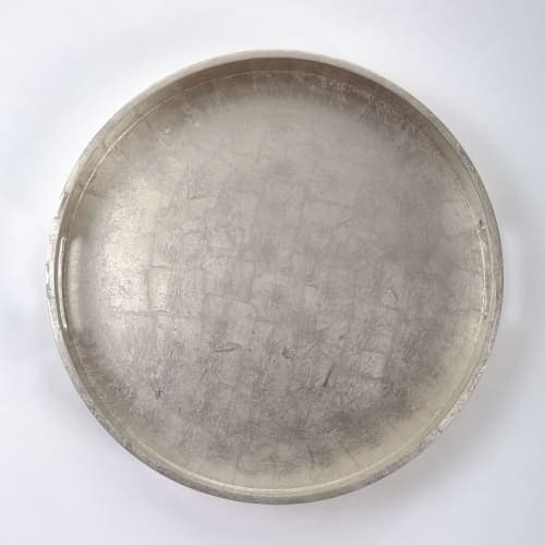 Wood and Lacquer Round Tray image