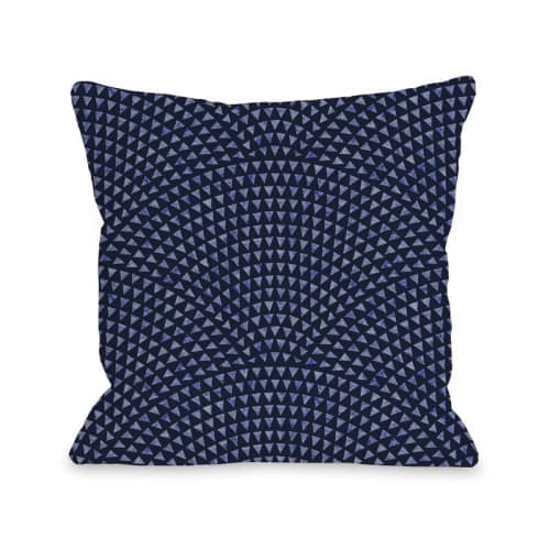 Lohan Geometric Throw Pillow With Insert-16"x16" image