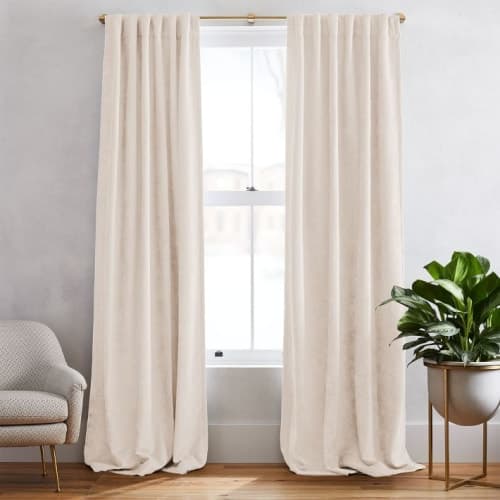 Worn Velvet Curtain image