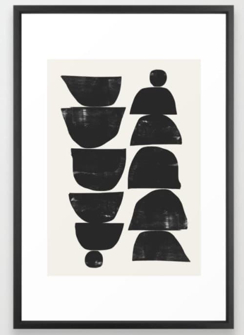 Minimal Plant Framed Art Print image