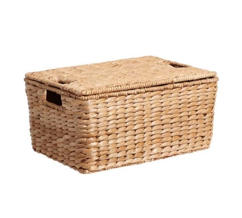 Savannah Handwoven Seagrass Lidded Basket image
