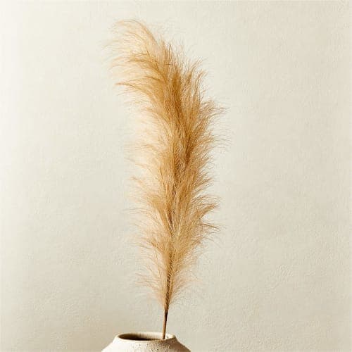 Faux Pampas Grass Taupe Stem image