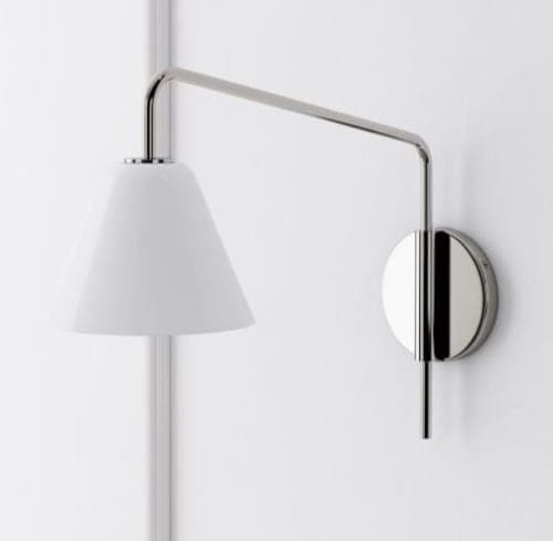 Sculptural Adjustable Cone Sconce image