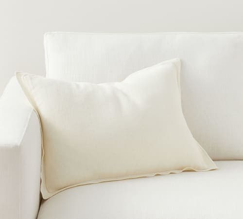 Galen Linen Lumbar Pillow image