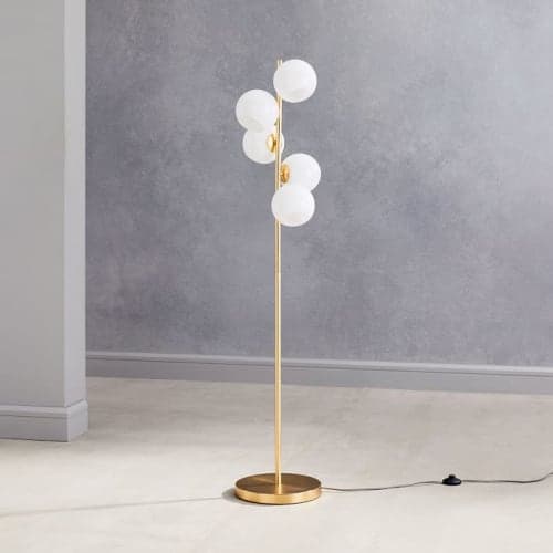 Staggered Glass 5 Light Floor Lamp image