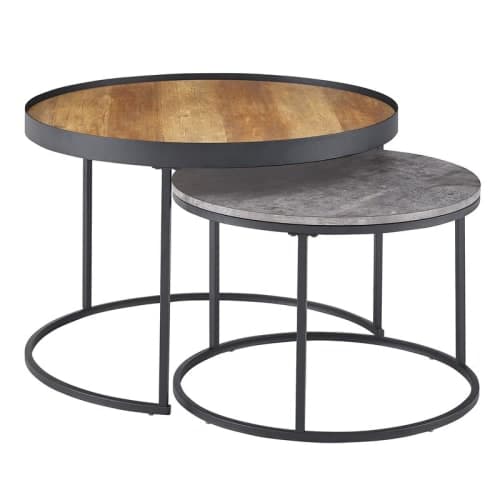 Eddyville Frame 2 Piece Nesting Coffee Table 1 image