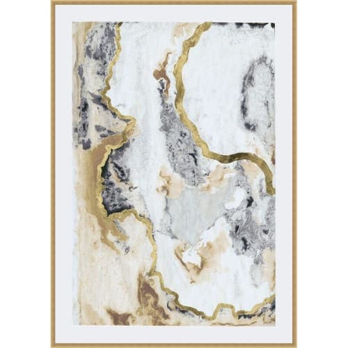 Cinder and Smoke Picture Print With Frame image