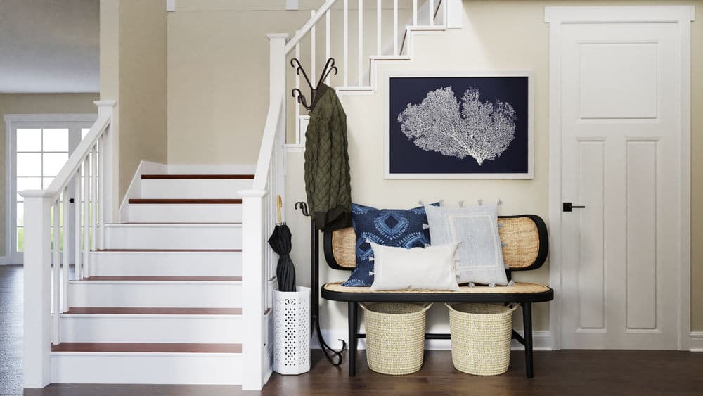 A Cozy Textured Coastal Entryway Gallery, Image 1