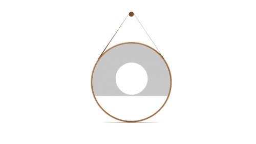 Modern Hanging Mirror image