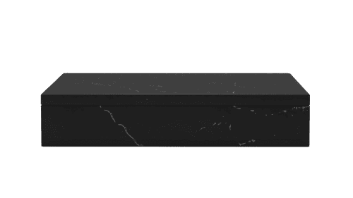 Medium Black Marble Box image
