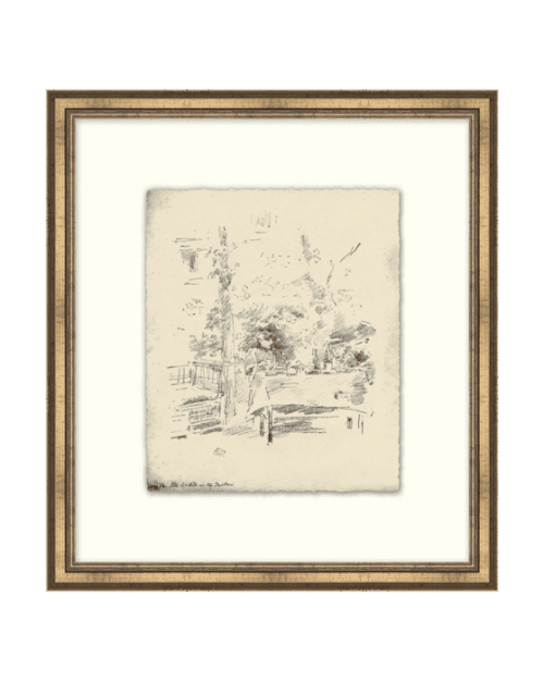 Etched Brunch Framed 17.75"x19.75" image