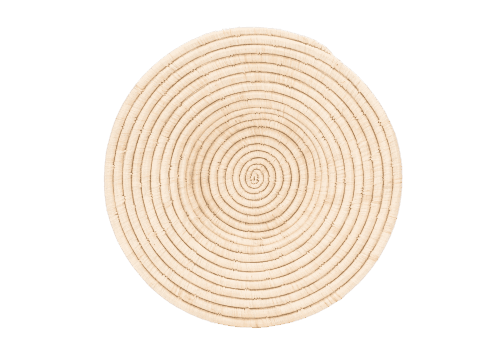 Small All Natural Woven Wall Art Plate image